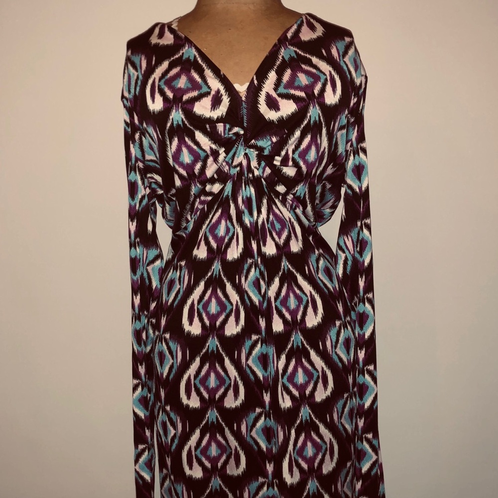 Tory Burch Painted Print Dress Medium
